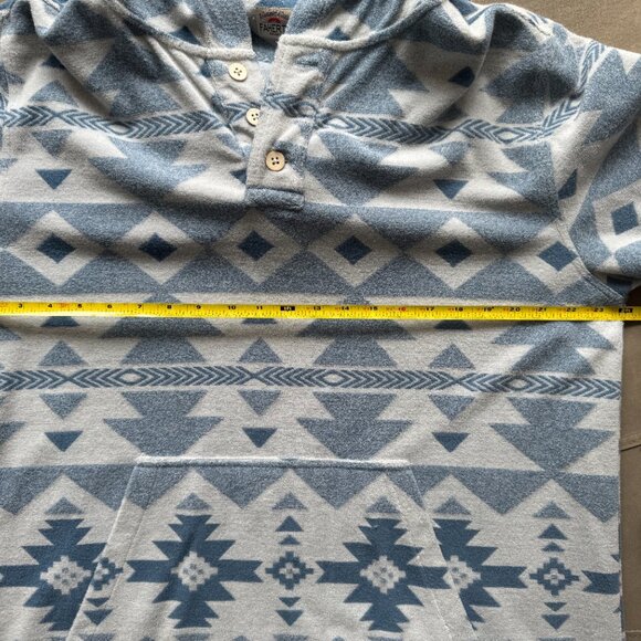 Faherty Organic Cotton Baja Hoodie - Doug Good Feather Native Design XL - Picture 5 of 6